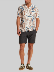 Regular Fit Short Sleeve Camp Shirt