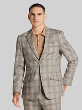 Modern Fit Plaid Suit