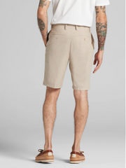 Modern Fit Linen Blend Shorts 9"