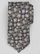 Two-Tone Floral Silk Tie