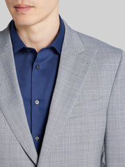 Modern Fit Plaid Suit