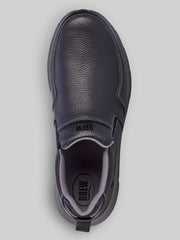 Match Moc Toe Casual Slip‑On Shoes