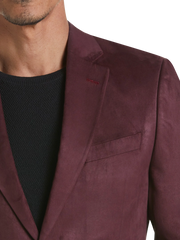 Modern Fit Microsuede Sport Coat