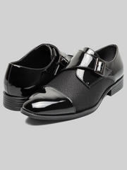 Sutherland Cap Toe Monk Strap Formal Dress Shoes