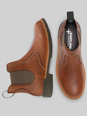 Chimney Pond Leather Plain Toe Chelsea Boots