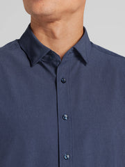 CHILLFLEX Modern Fit Short Sleeve 4-Way Stretch Button Up Shirt