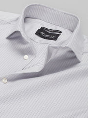 Slim Fit Small Check Dress Shirt