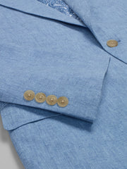 Modern Fit Linen Blend Suit