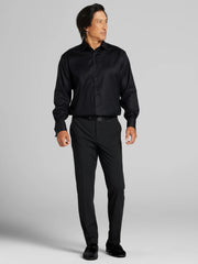 Classic Fit French Cuff Twill Formal Dress Shirt