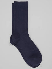 Everyday Ribbed Mid-Calf Socks, 1-Pair