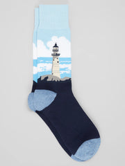 Lighthouse Socks, 1-Pair
