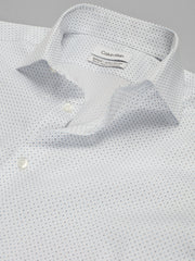 Slim Fit Geo Supima Cotton Dress Shirt
