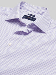 Modern Fit Performance Plaid Dress Shirt