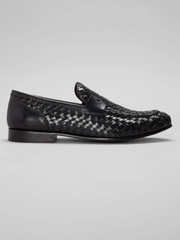 Luce Woven Penny Loafers