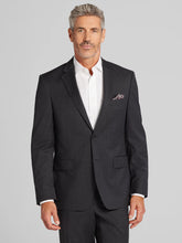 Classic Fit Premium Wool Blend Check Suit Jacket