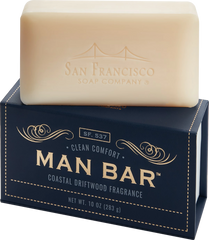 Man Bar Moisturizing Coastal Driftwood Scent Bar Soap