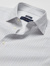 Modern Fit 100% Cotton Stripe Dress Shirt