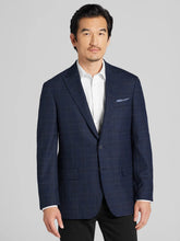 Modern Fit Plaid Sport Coat
