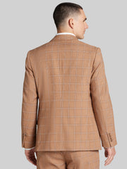 Modern Fit Plaid Suit