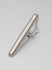 Antique Border Mother-Of-Pearl Tie Bar