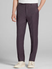 Slim Fit Grid Suit Pants