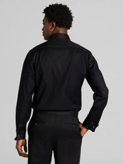 Modern Fit Twill French Cuff Formal Dress Shirt