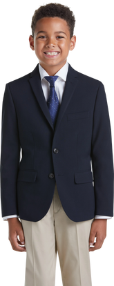 Wrinkle-Resistant Boys Blazer
