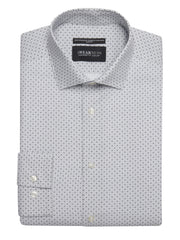 Slim Fit Ultra Performance Stretch Circle Dot Dress Shirt
