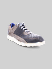 Fairman Leather Moc Toe Lace-up Sneakers