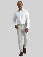 Smart Wash Slim Fit Solid Color Dress Shirt