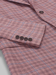 Modern Fit Windowpane Plaid Sport Coat