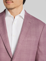 Modern Fit Plaid Sport Coat