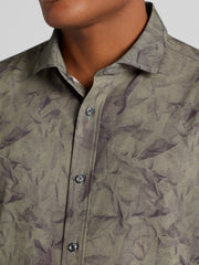 CHILLFLEX Slim Fit 4-Way Stretch Button Up Shirt