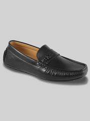 Fasek Casual Slip-On Moc Toe Loafer