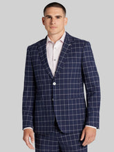 Modern Fit Windowpane Suit