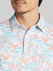 Regular Fit Resort Conversational Golf Polo