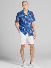 Modern Fit Camp Collar Hawaiian Shirt