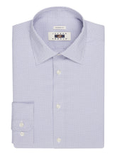 Modern Fit Mini Check Performance Dress Shirt