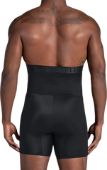 High Waist Stomach Shaper Boxer Brief, Single-Pack