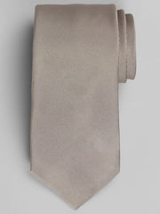 Solid Silk Blend Twill Tie