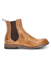 Nando Leather Plain Toe Chelsea Boots