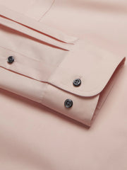 Skinny Fit Solid Dress Shirt