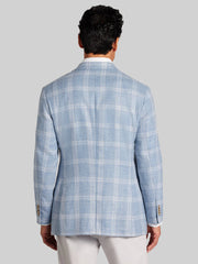 Modern Fit Plaid Sport Coat