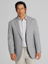 CHILLFLEX Modern Fit Plaid Premium Wool Blend Sport Coat