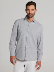 CHILLFLEX Modern Fit 4-Way Stretch Button Up Shirt