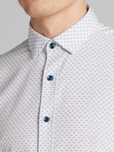 Slim Fit 4-Way Stretch Button Up Shirt