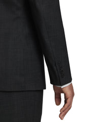 Slim Fit Wool Blend Peak Lapel Suit jacket