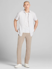 4-Way Stretch Short Sleeve Button Up Shirt