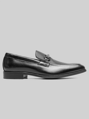 Lawton Moc Toe Metal Bit Loafers