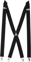 Adjustable Solid Clip Suspenders